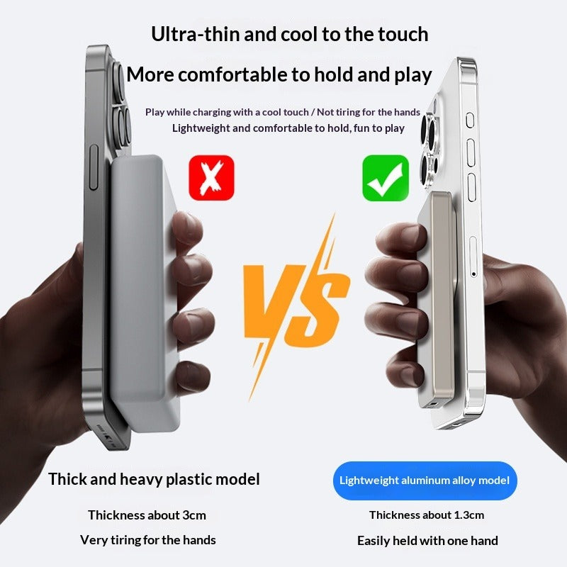 15W Magnetic Wireless Power Bank
