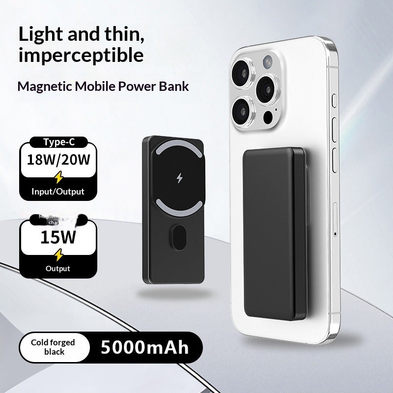 15W Magnetic Wireless Power Bank