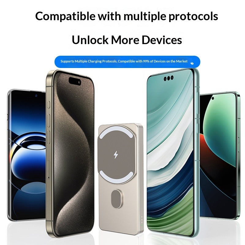 15W Magnetic Wireless Power Bank